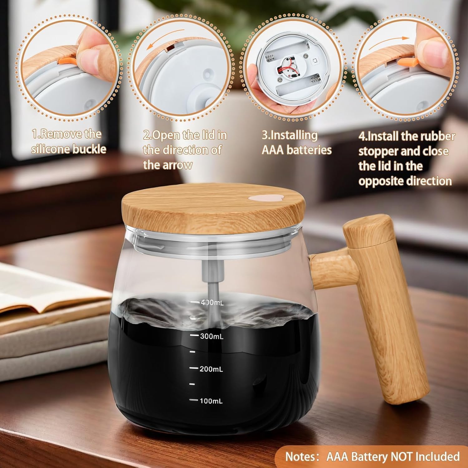 Self Stirring Electric Coffee Mug for Corporate Gifting